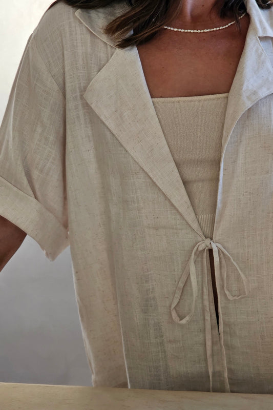 VESTE ANAYA - Blanc naturel