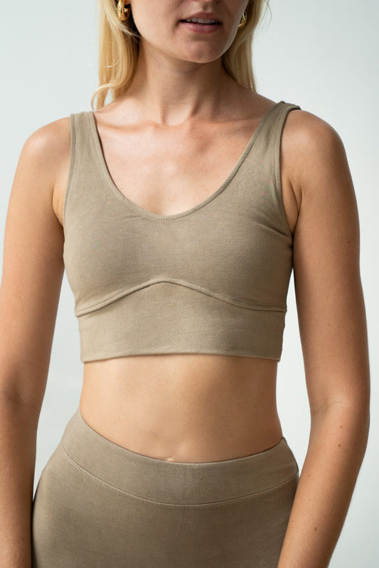 BRASSIÈRE DE YOGA NUMA – Clay
