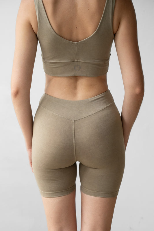 SHORT DE YOGA NUMA - Clay