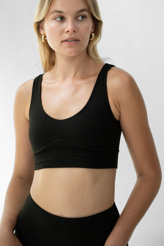Brassière de yoga femme en EcoVero respirant
