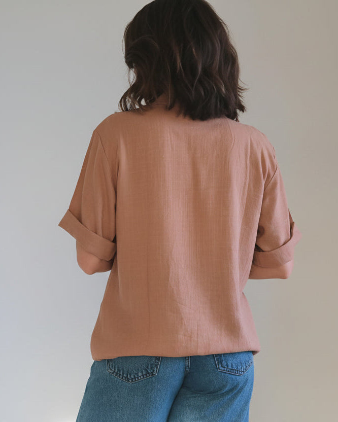 VESTE ANAYA - Dusty Pink