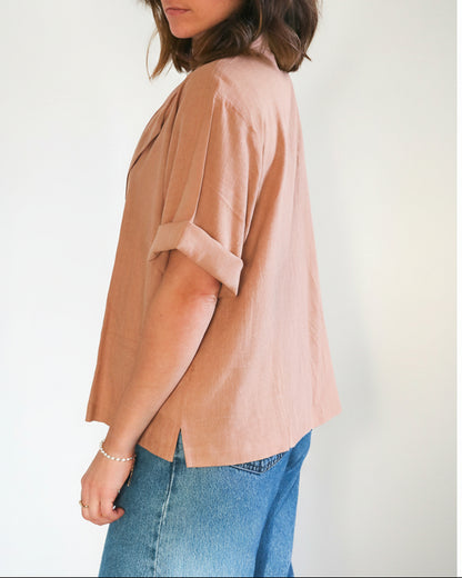 VESTE ANAYA - Dusty Pink