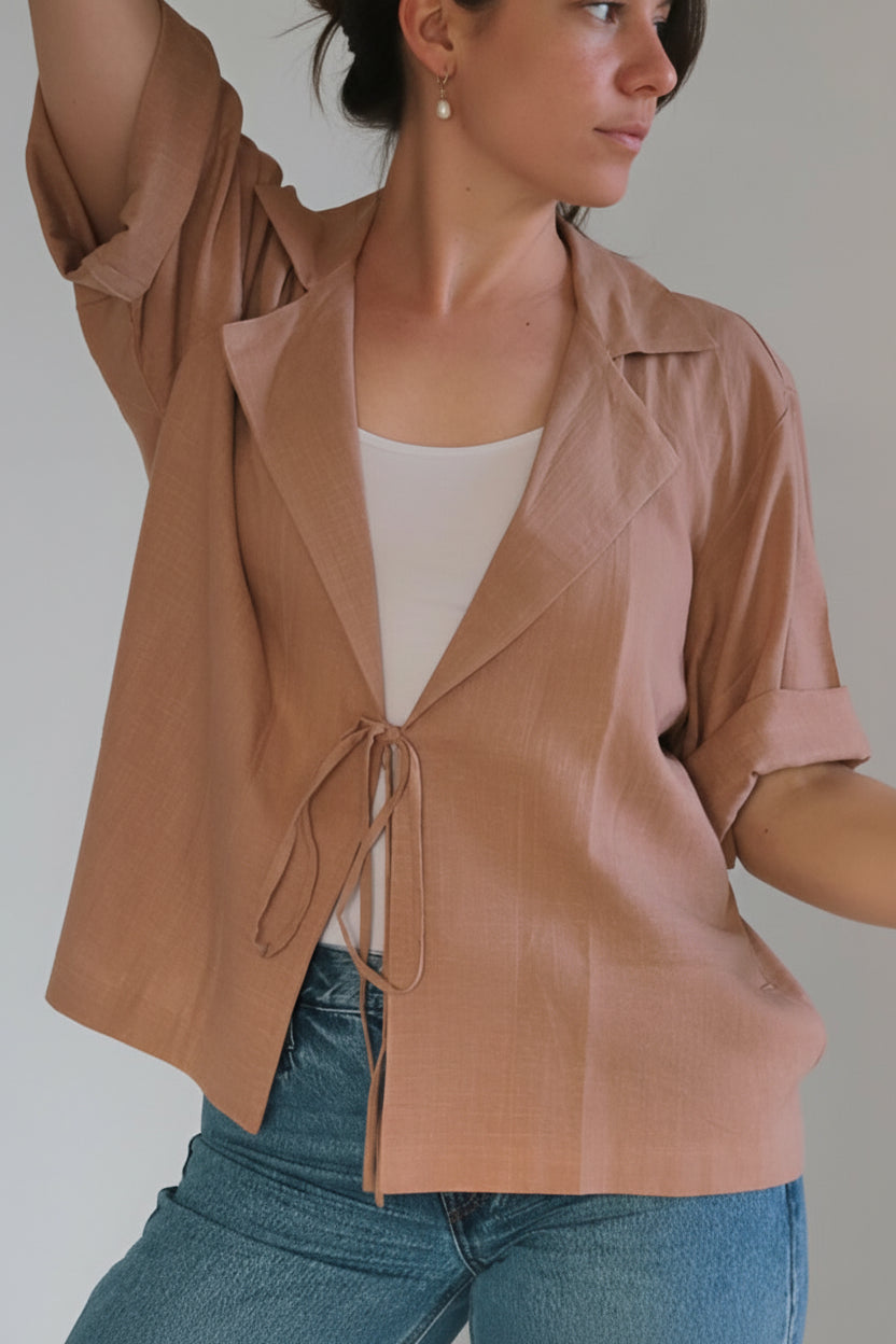 VESTE ANAYA - Dusty Pink