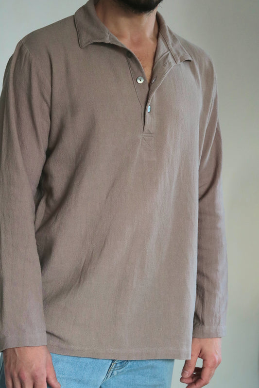 CHEMISE AWAN - Latte