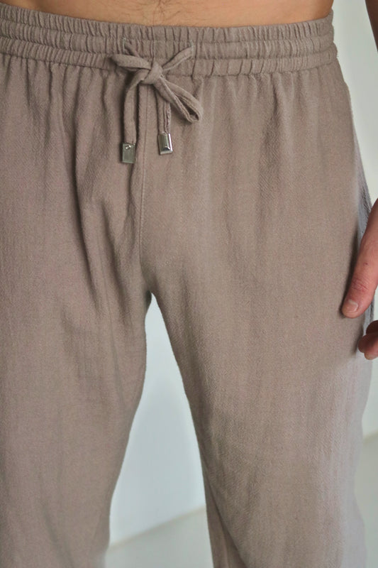PANTALON AWAN - Latte