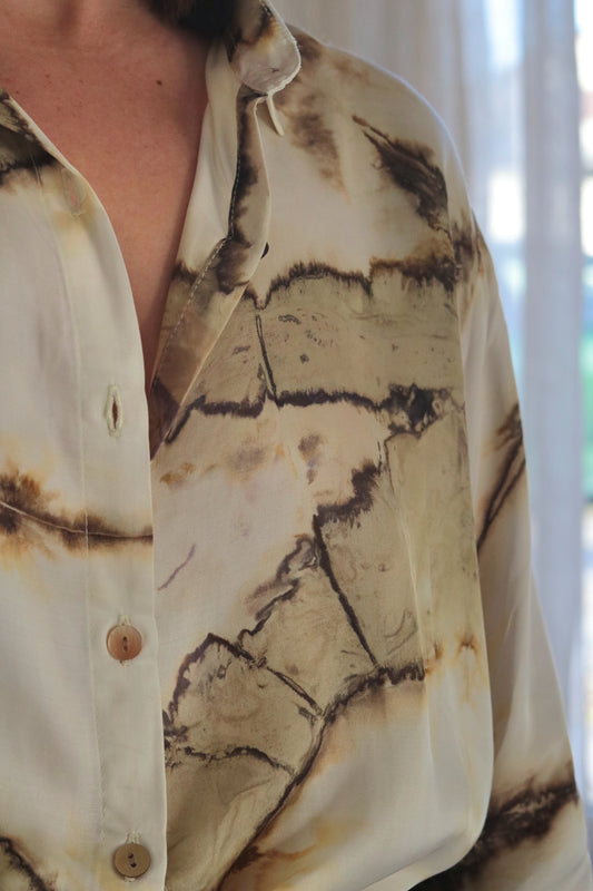 CHEMISE SILKY - Blanc