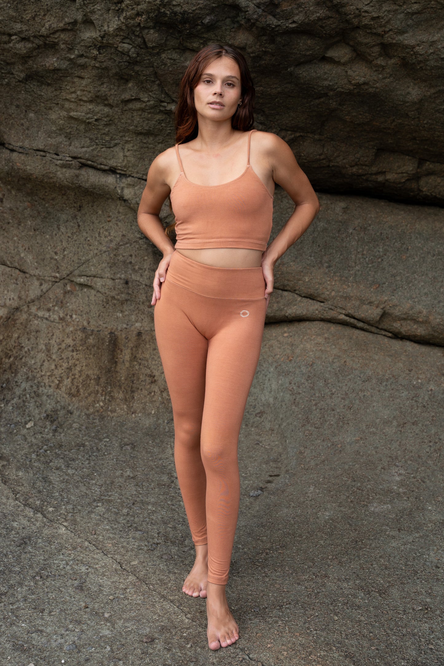 Legging de yoga pastel femme en matière douce