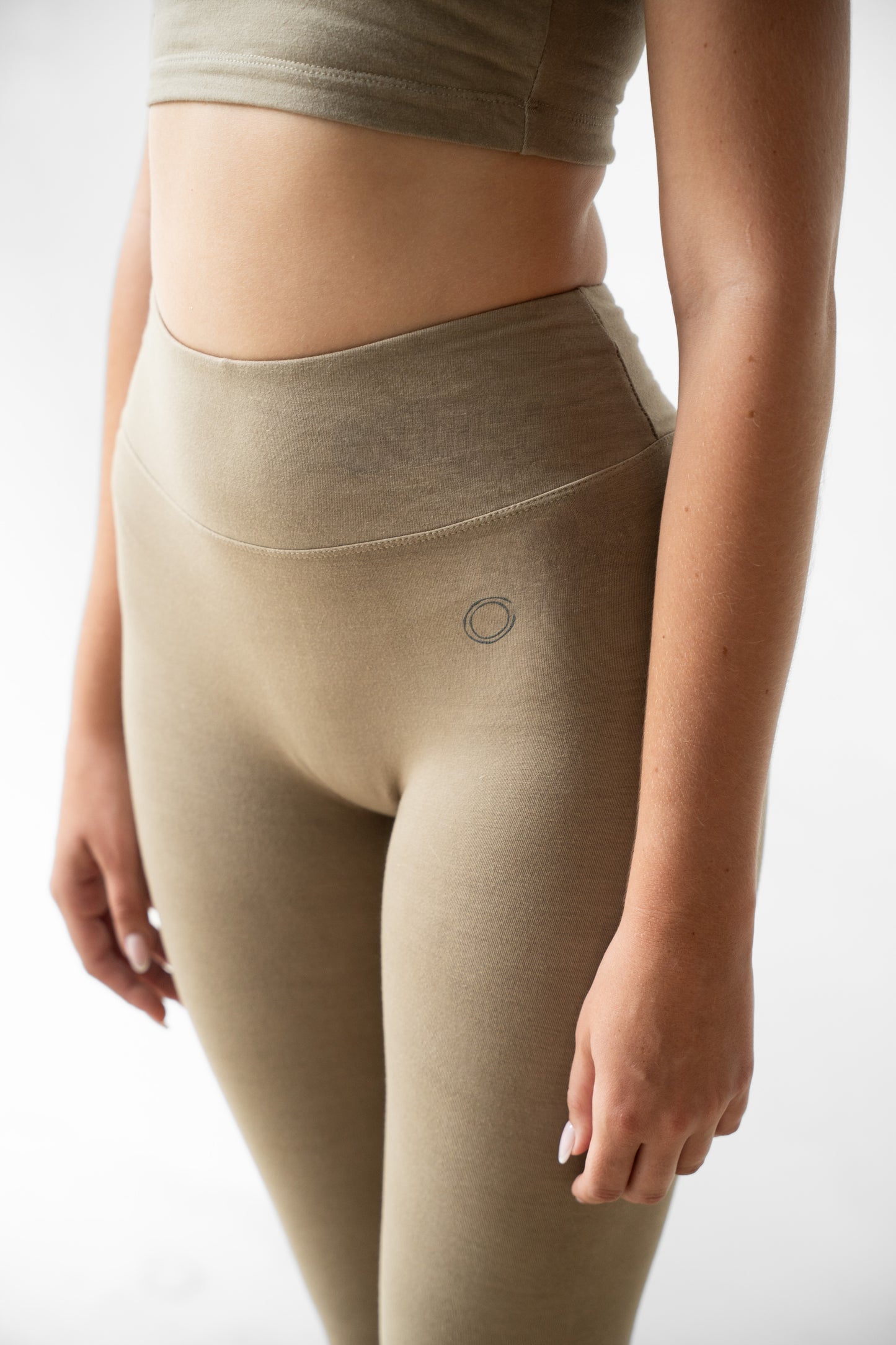 Legging respirant taille mi-haute pour yoga