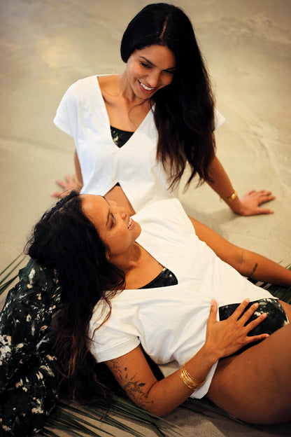 Tee-shirt yoga femme coton bio 